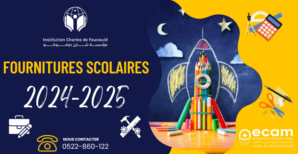 FOURNITURES SCOLAIRES 2024-2025