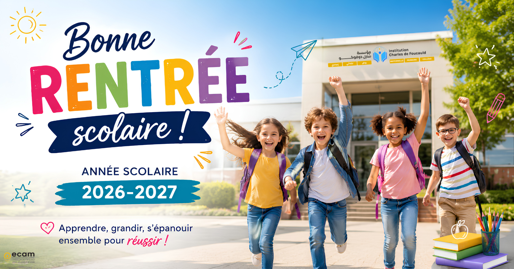 Bonne rentrée scolaire 2026-2027 Bonne rentrée scolaire 2026-2027