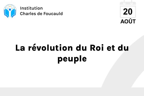 La révolution du Roi et du peuple