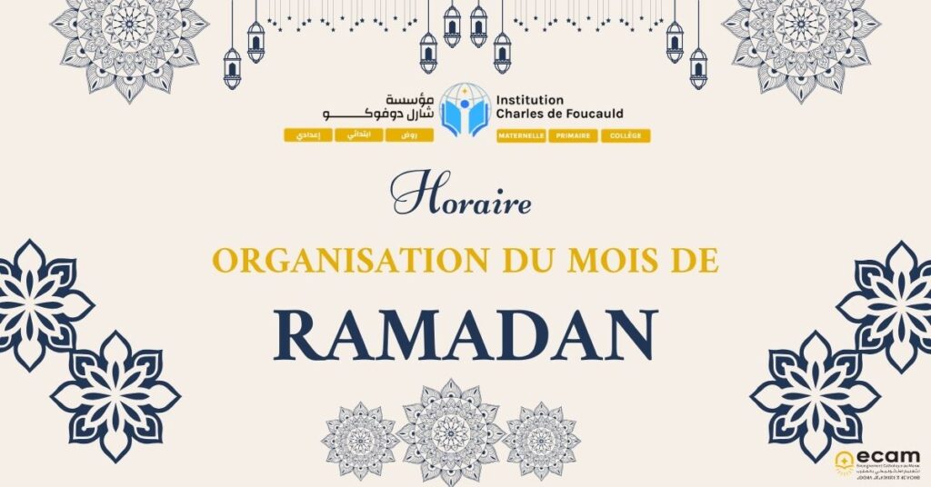 horaire ramadan 2026
