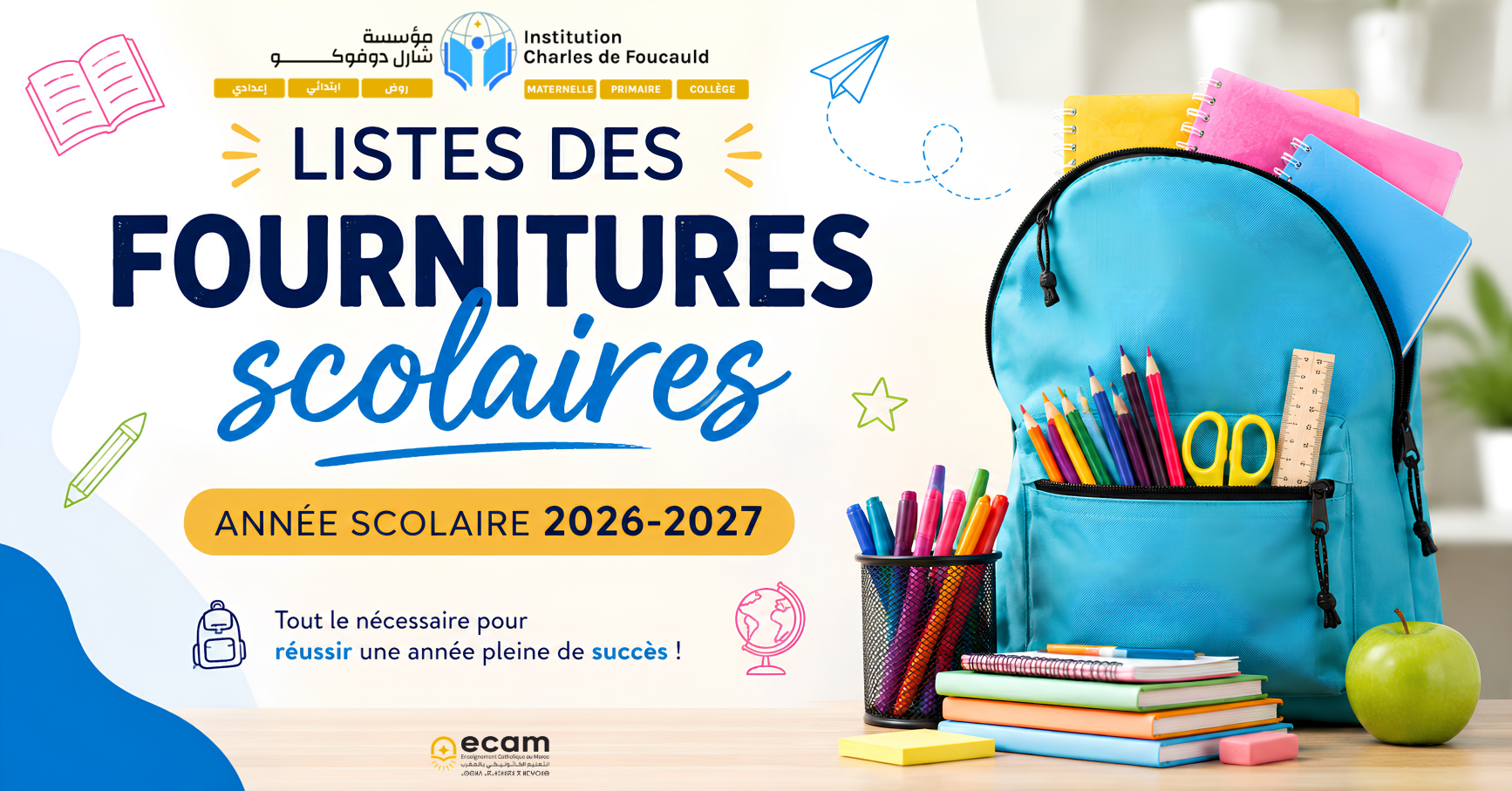 FOURNITURES SCOLAIRES 2026-2027 FOURNITURES SCOLAIRES 2026-2027